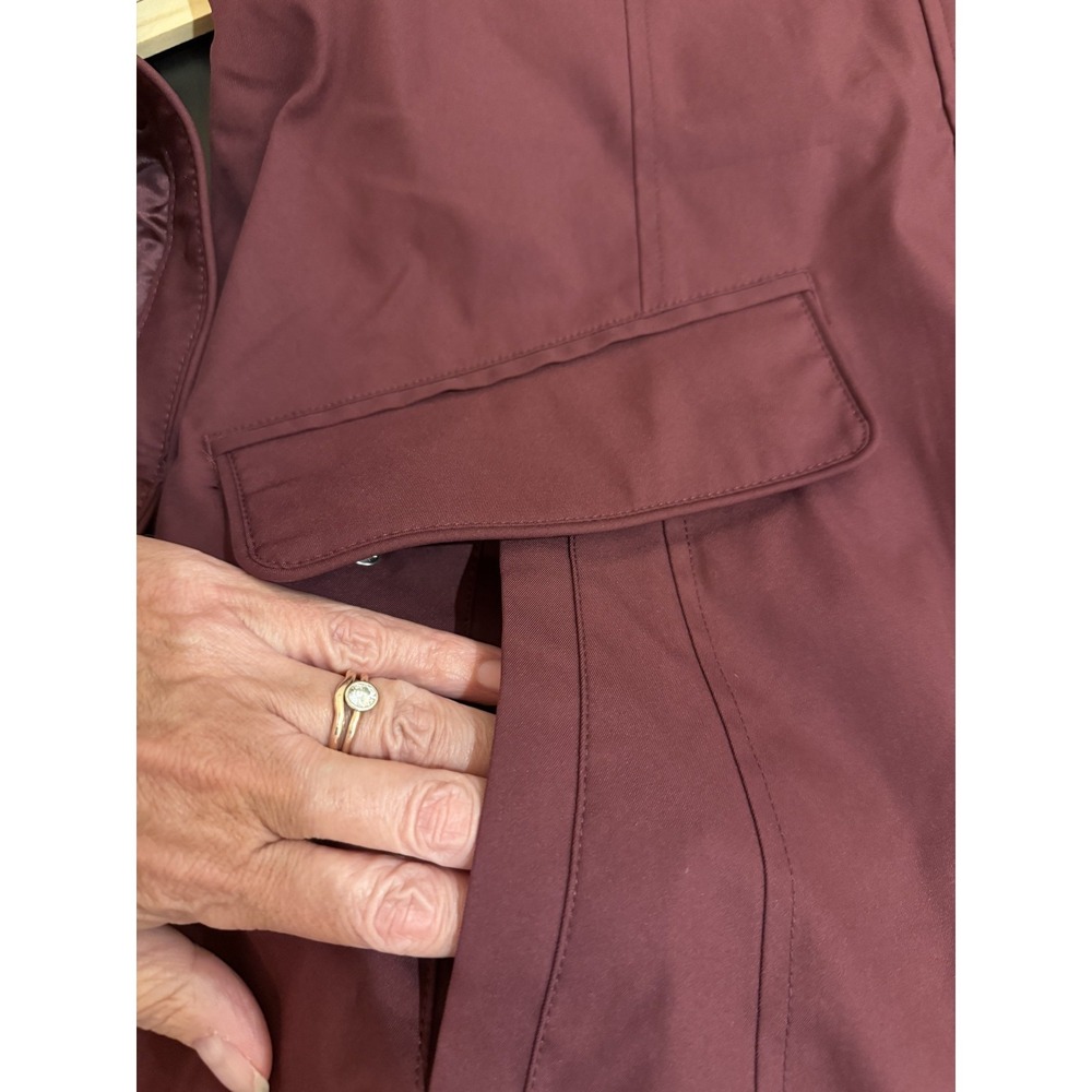Lands' End Women's 3-in-1 Systems Jacket Outer Shell Only -‎ Maroon, Size XL - Picture 12 of 15